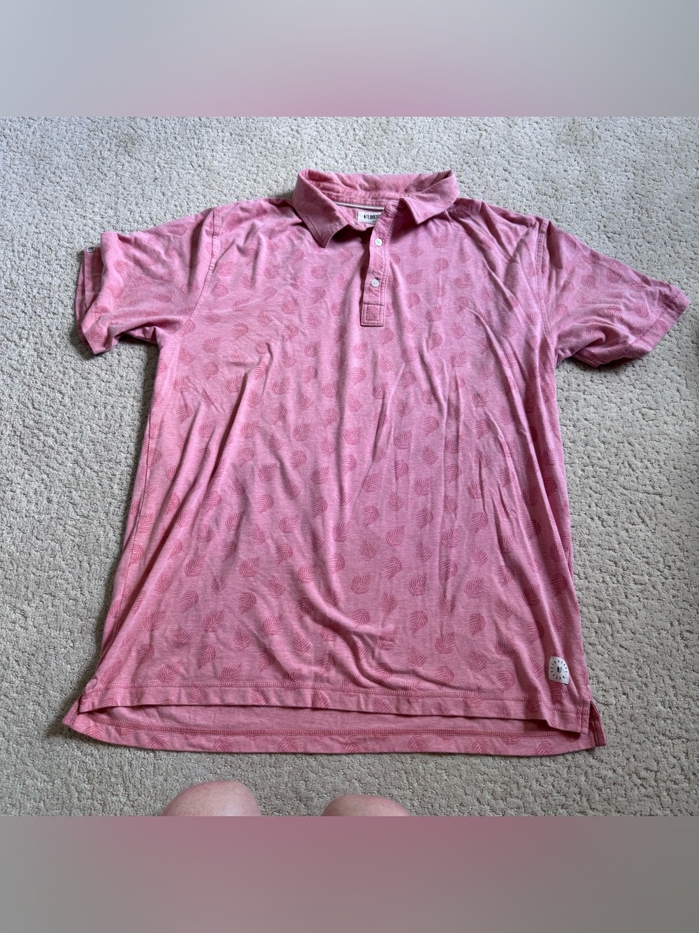 Linksoul Mens Short Sleeve Polo Shirt XL Golf Casual Comfort Sport